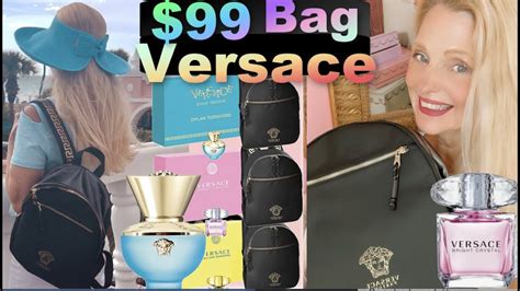 versace backpack gift with purchase.